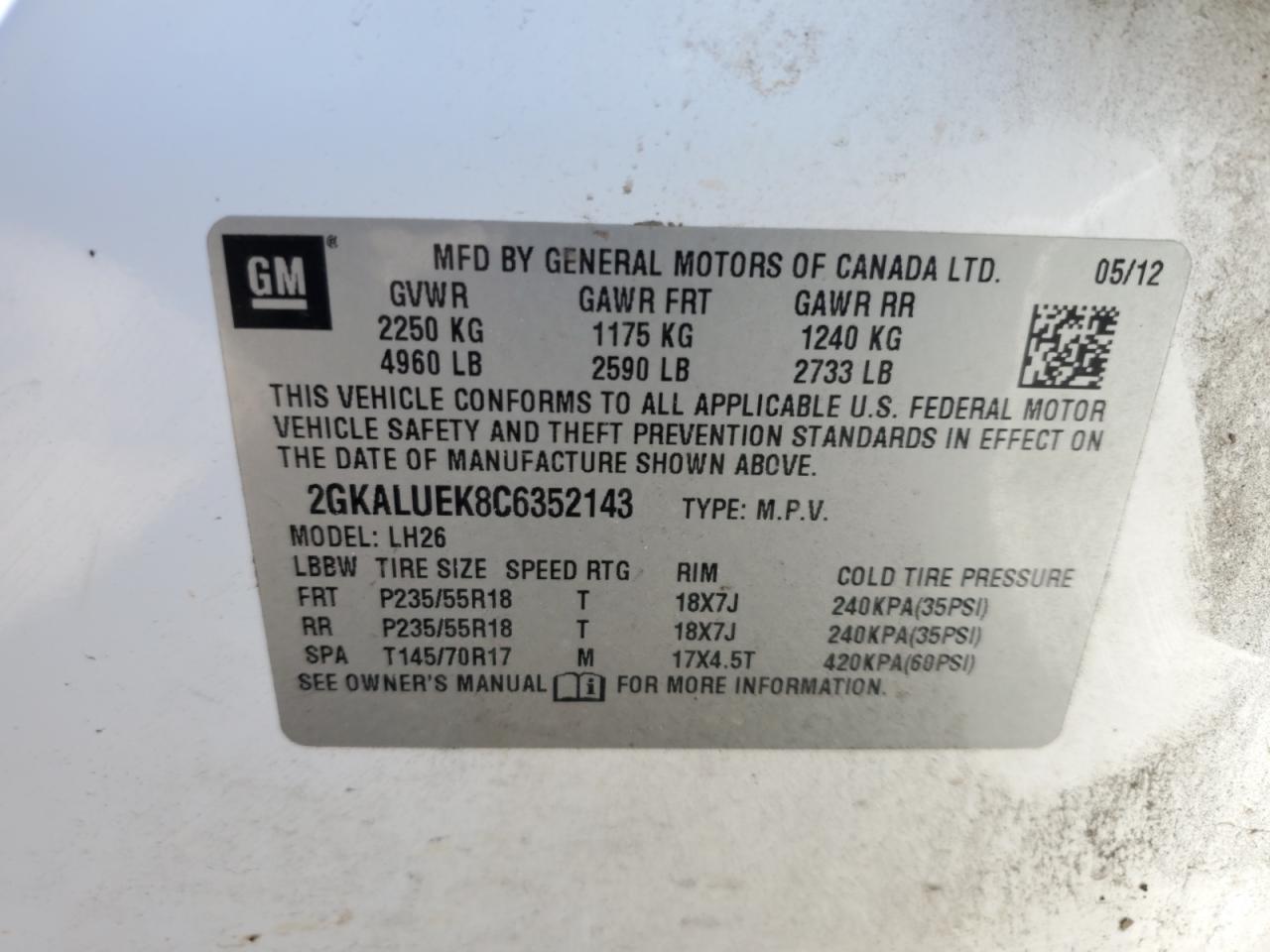 2012 GMC Terrain - Image 15