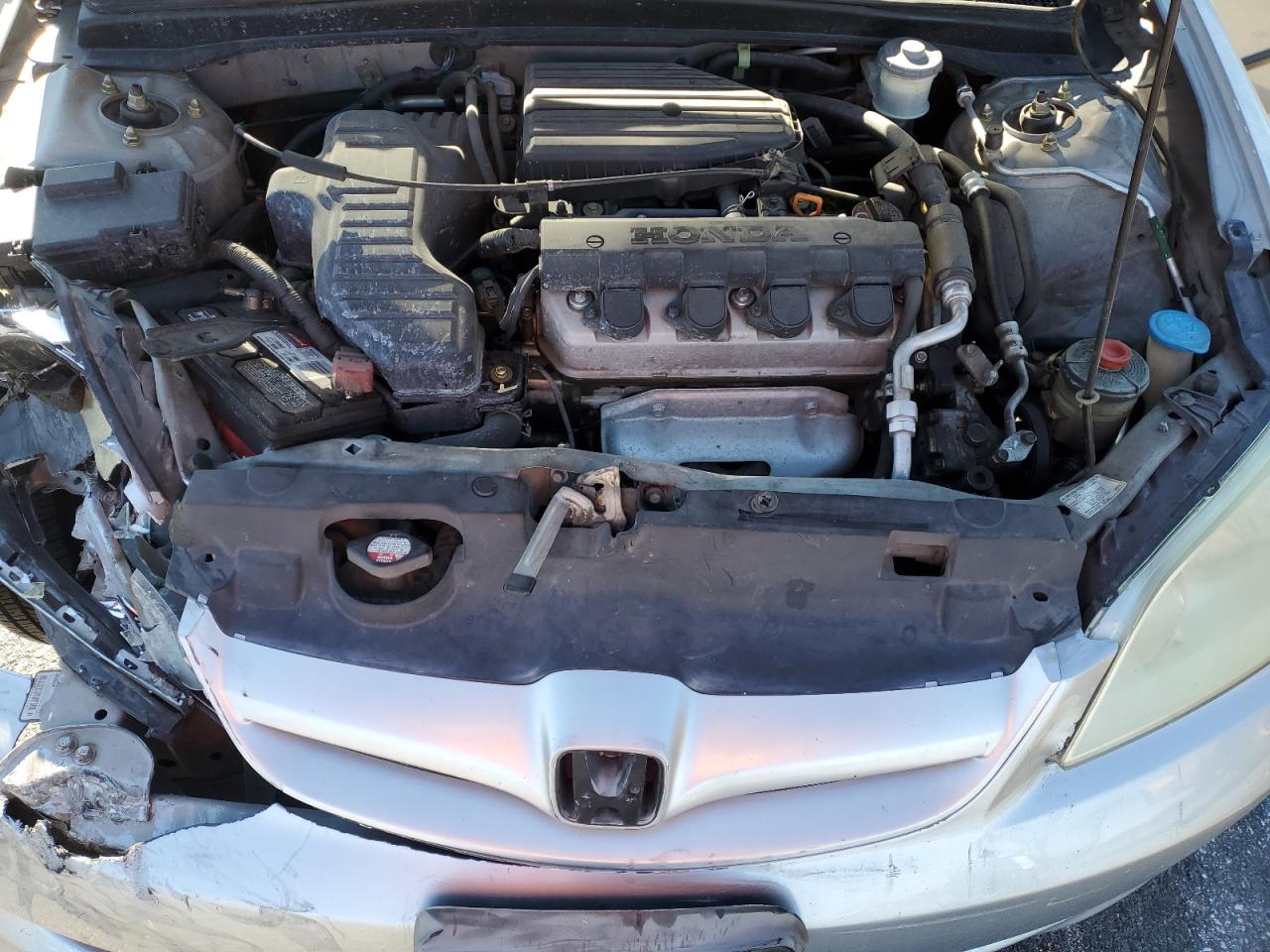 2004 Honda Civic Dx Vp VIN: 2HGES16354H633149 Lot: 45868795