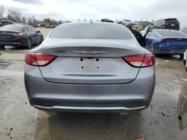 Sedans CHRYSLER 200 2016 Srebrny