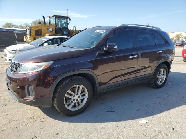  KIA SORENTO 2015 Bordowy