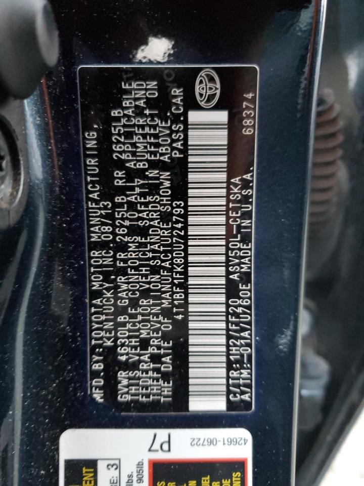 2013 Toyota Camry - Image 12