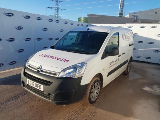 2018 CITROEN BERLINGO 8 for sale at Copart BRISTOL