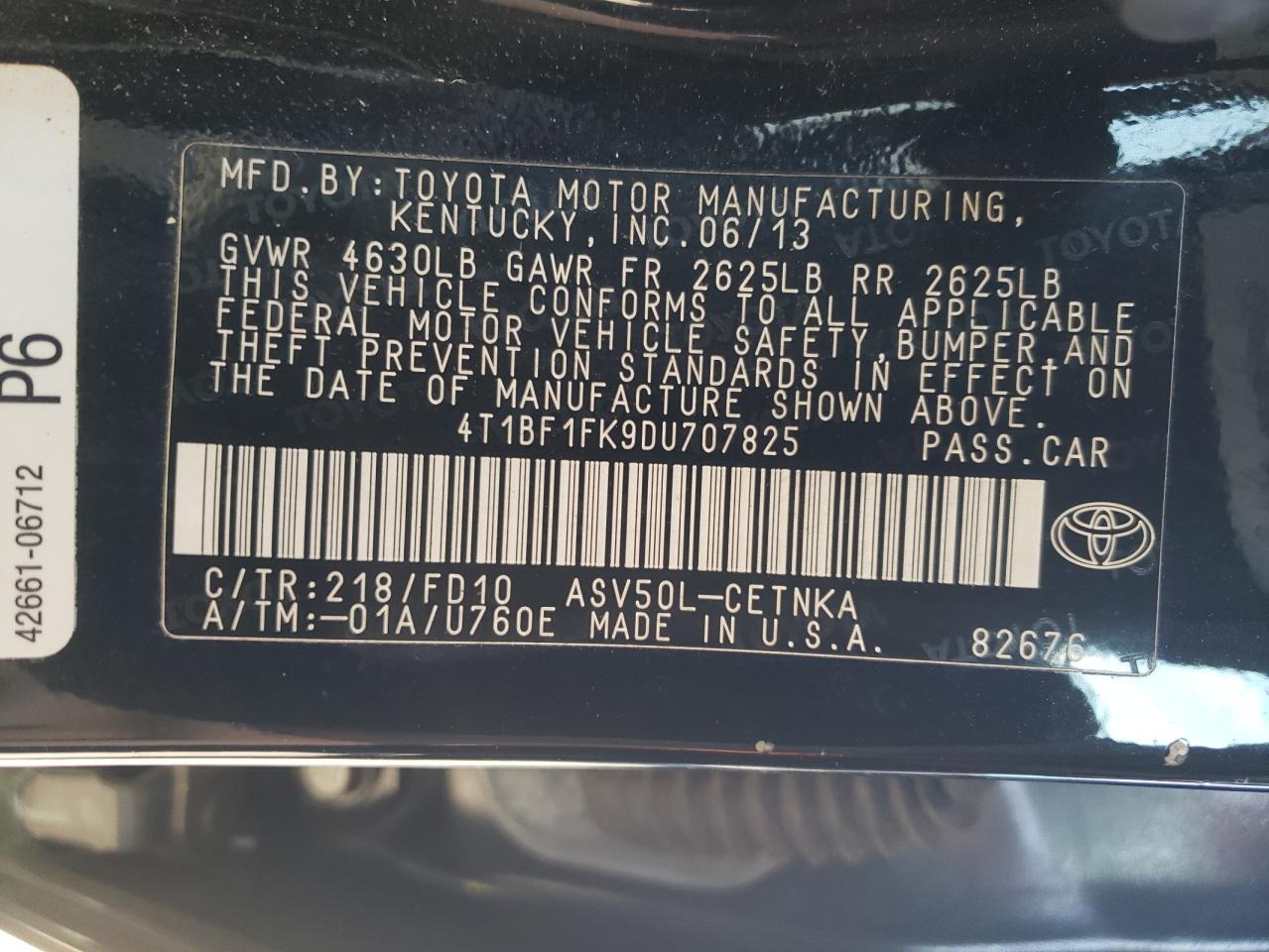2013 Toyota Camry - Image 14