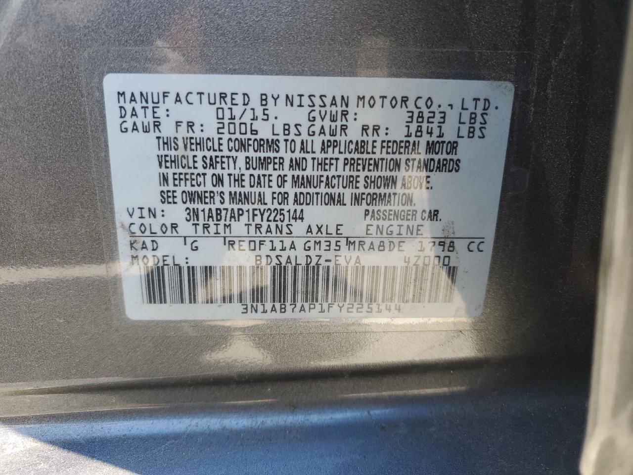 2015 Nissan Sentra - Image 15