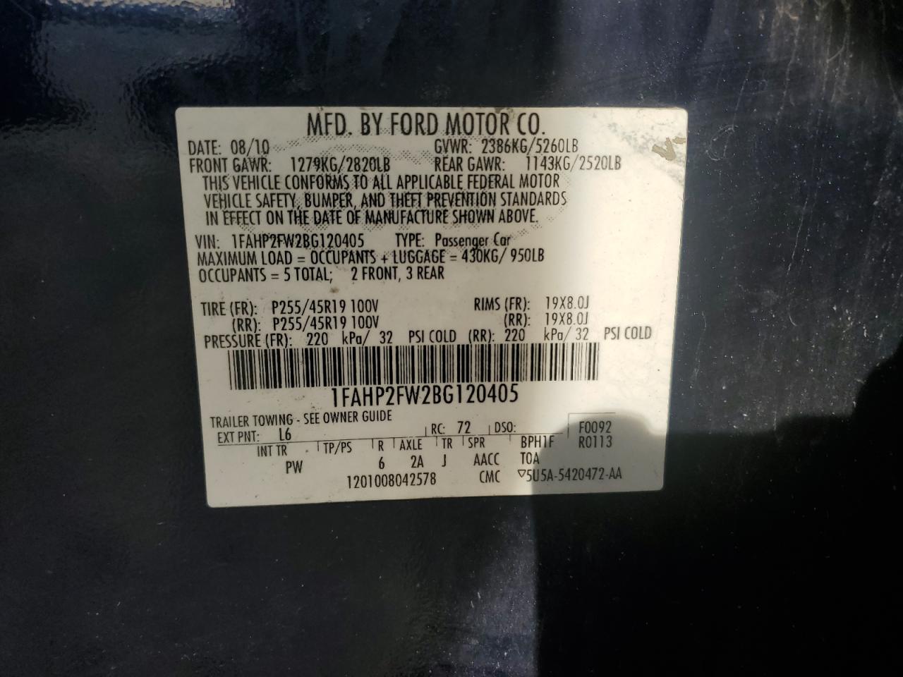 2011 Ford Taurus - Image 15