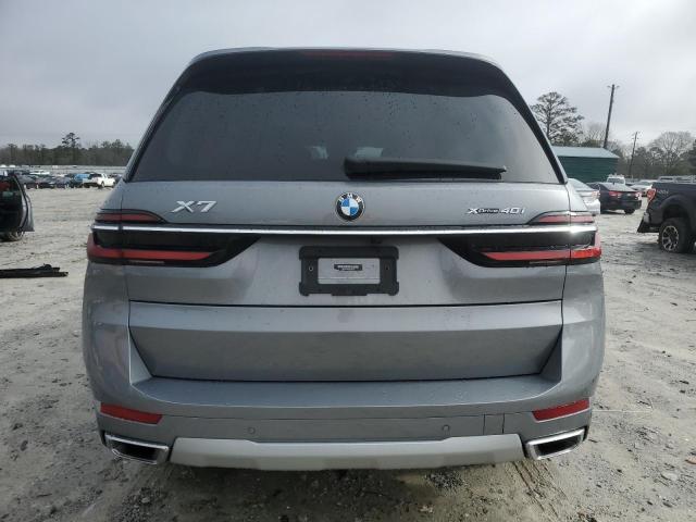  BMW X7 2024 Серый