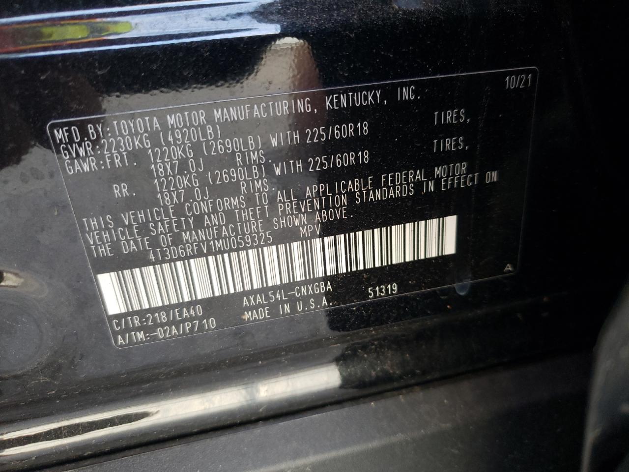 2021 Toyota RAV 4 - Image 14