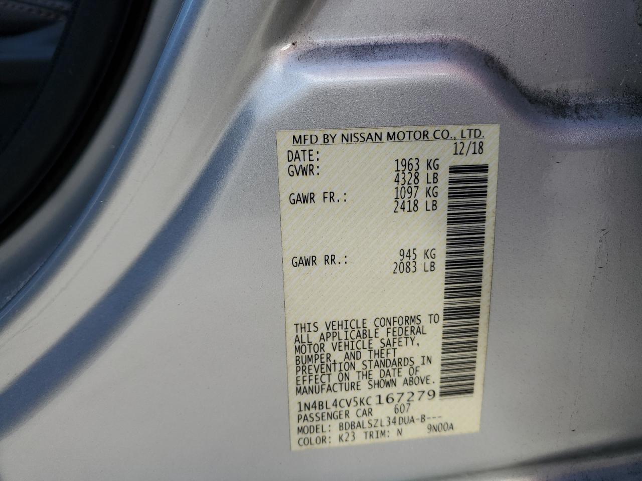 2019 Nissan Altima - Image 13