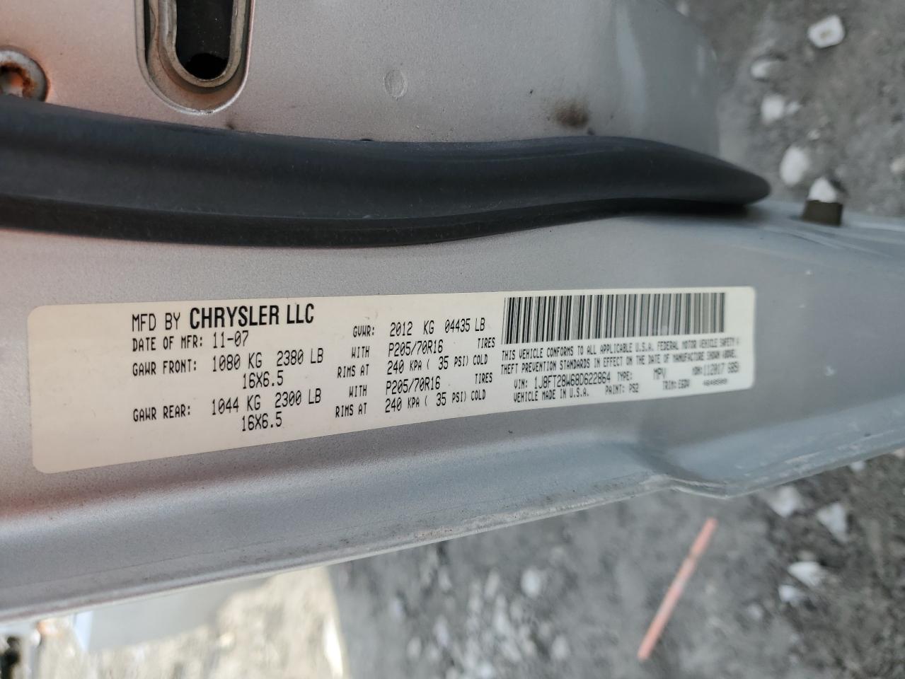 2008 Jeep Liberty (Patriot) - Image 15