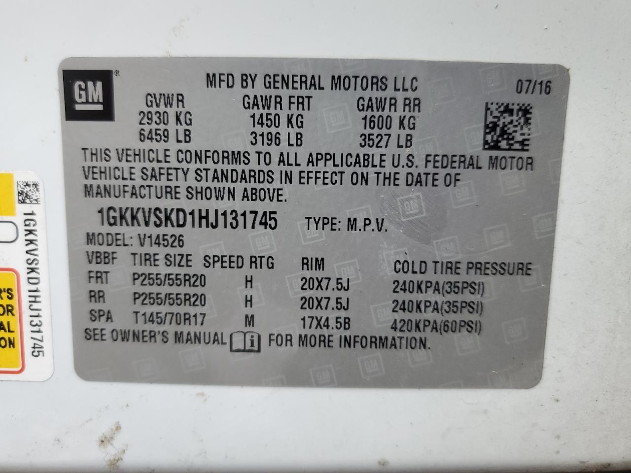 2017 GMC Acadia - Image 13