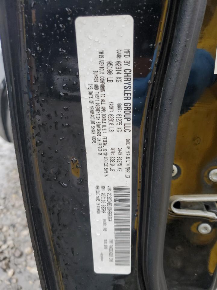 2013 Dodge Charger Se VIN: 2C3CDXBG1DH660364 Lot: 44721635