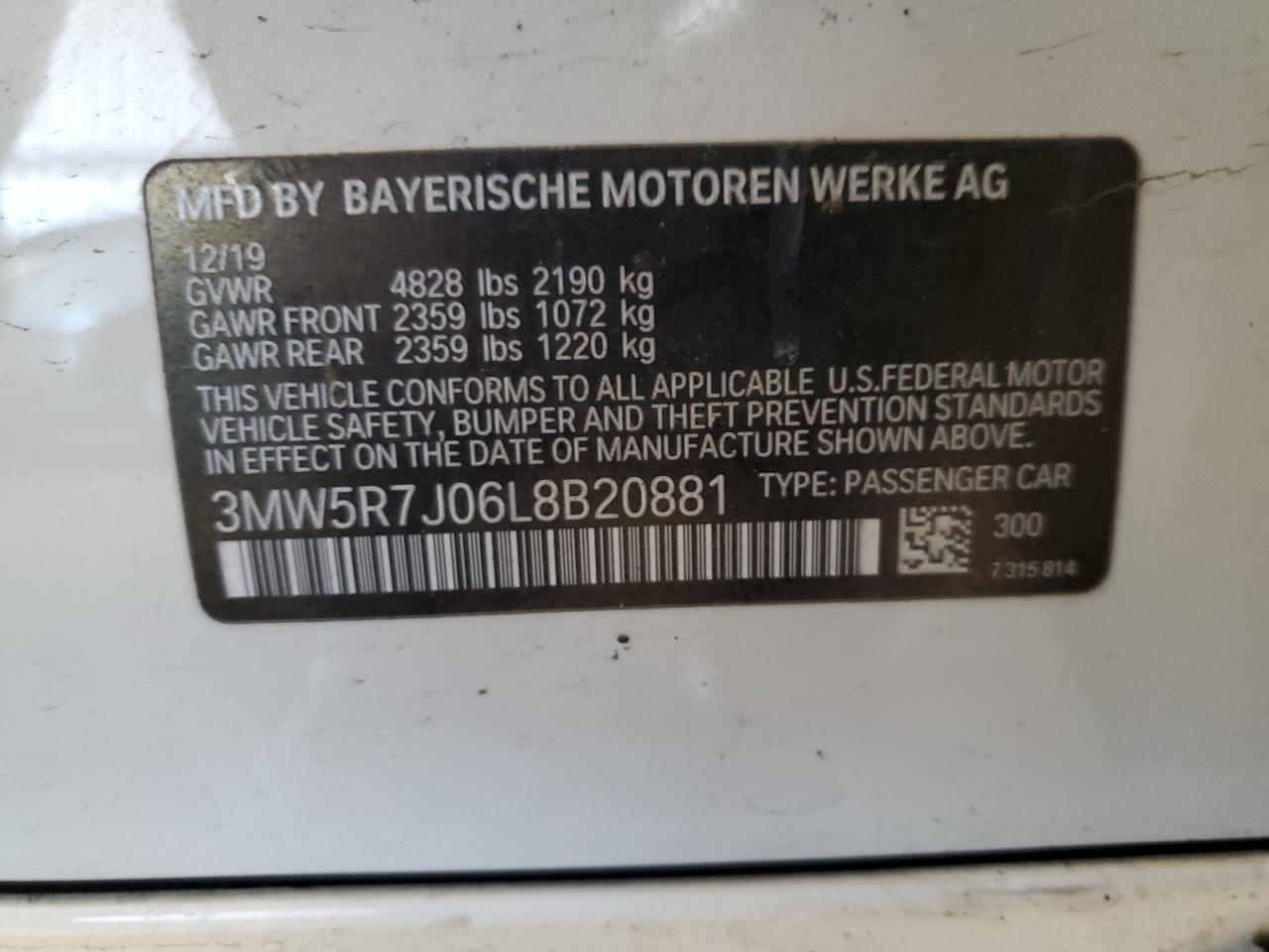 2020 BMW 3er - Image 12