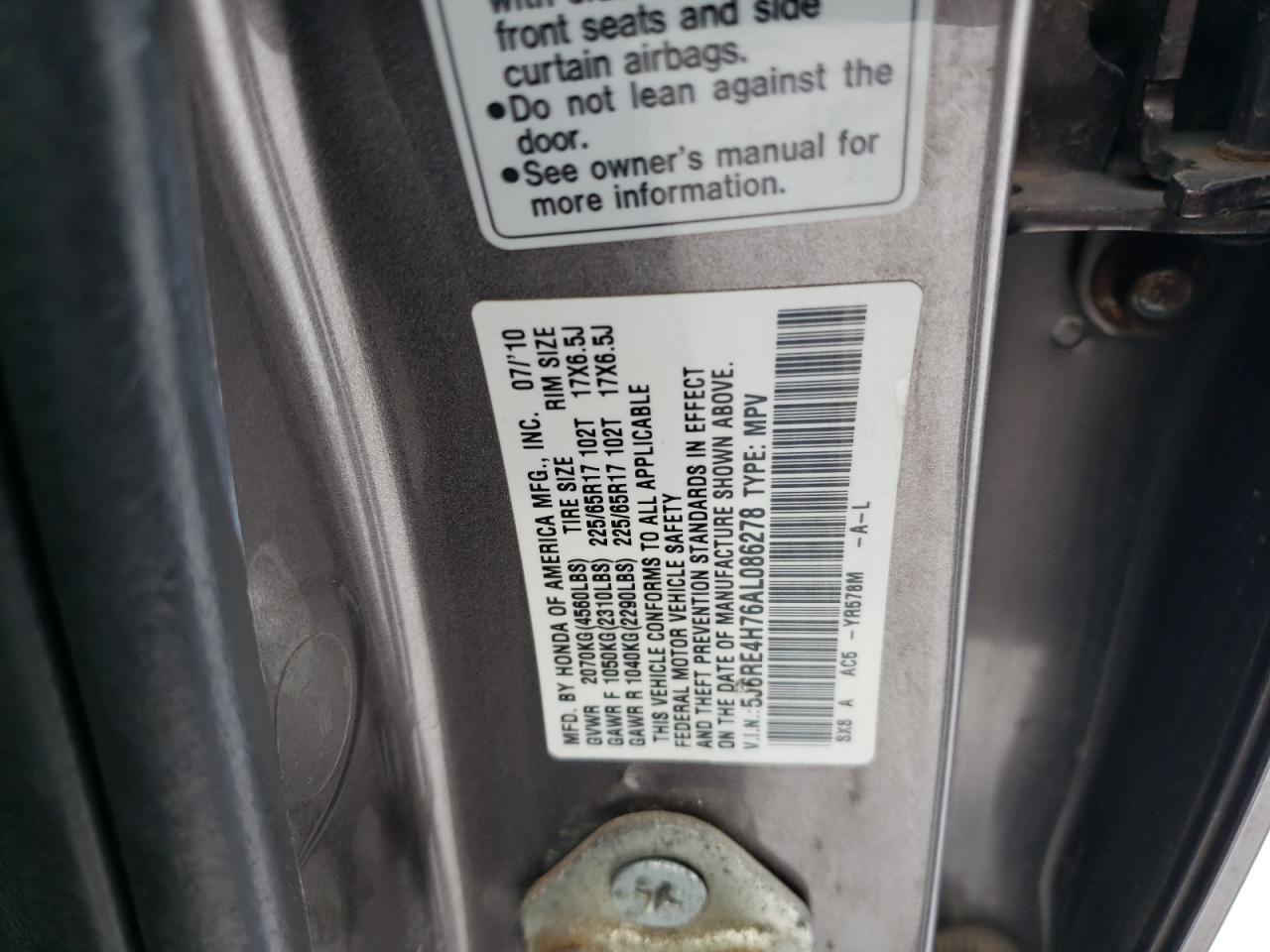 2010 Honda CR-V - Image 13