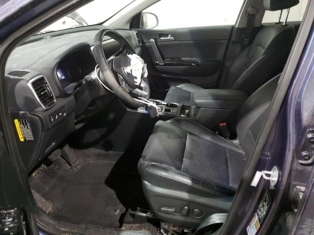  KIA SPORTAGE 2021 Синій