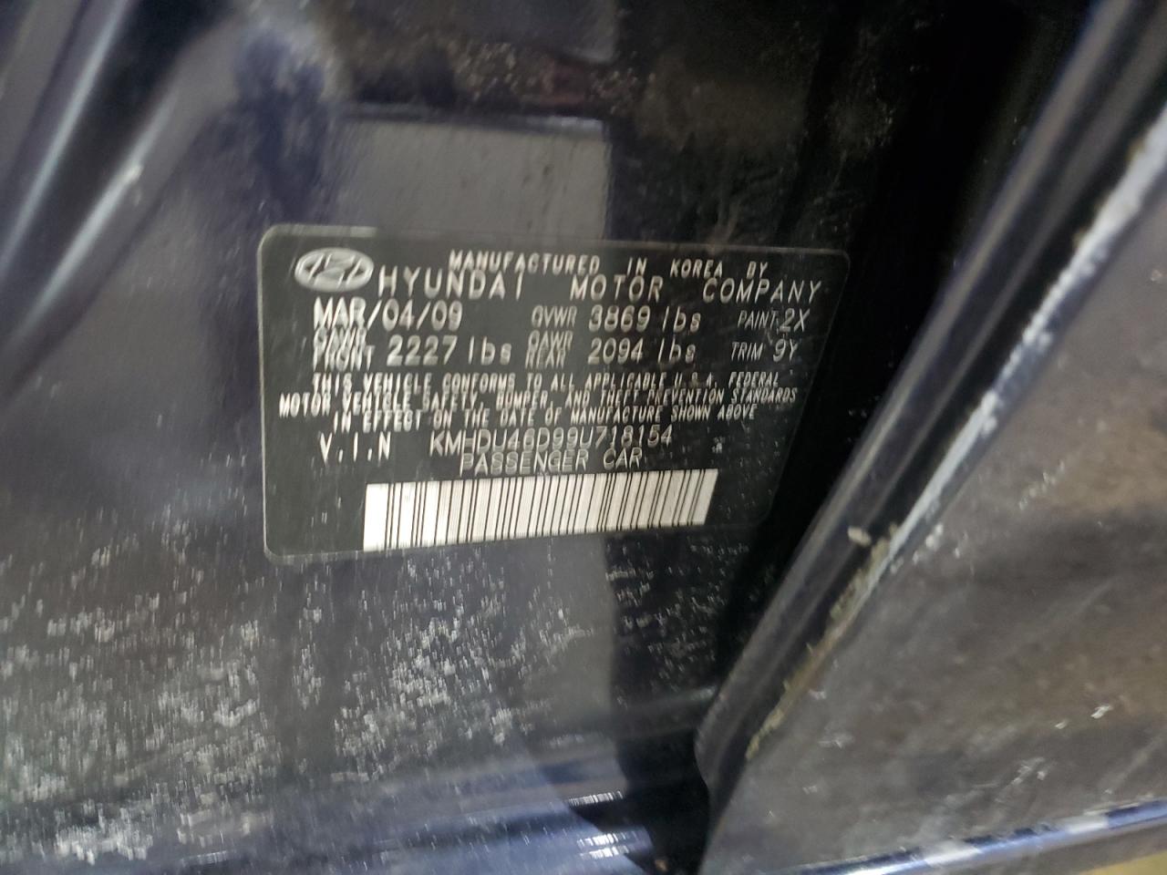 2009 Hyundai Elantra - Image 12