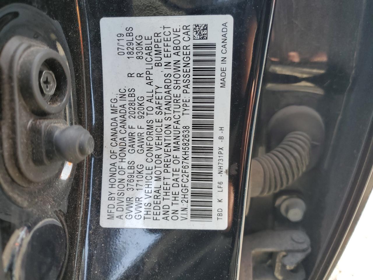 2019 Honda Civic - Image 13