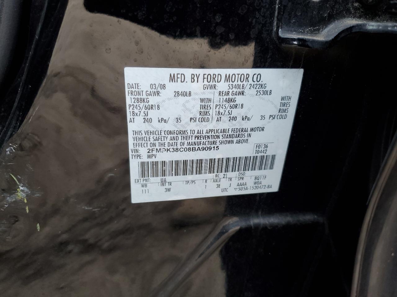 2008 Ford Edge - Image 13