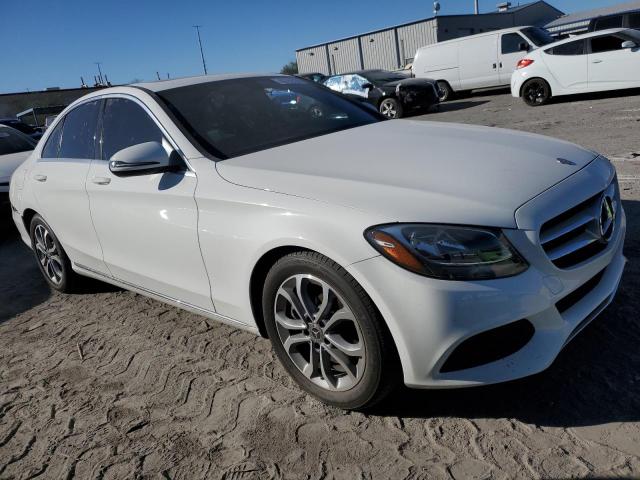  MERCEDES-BENZ C-CLASS 2018 White