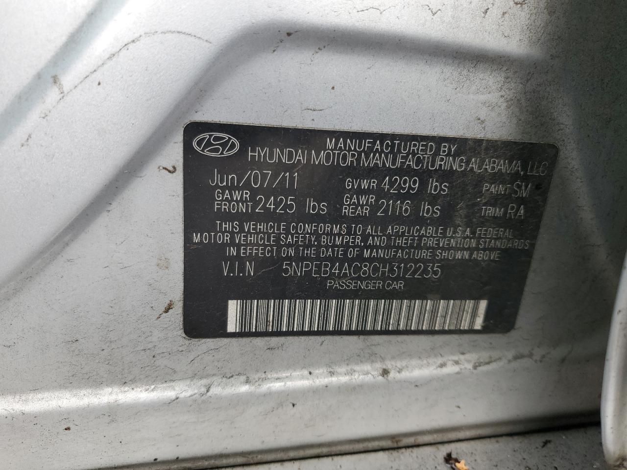 2012 Hyundai Sonata - Image 12