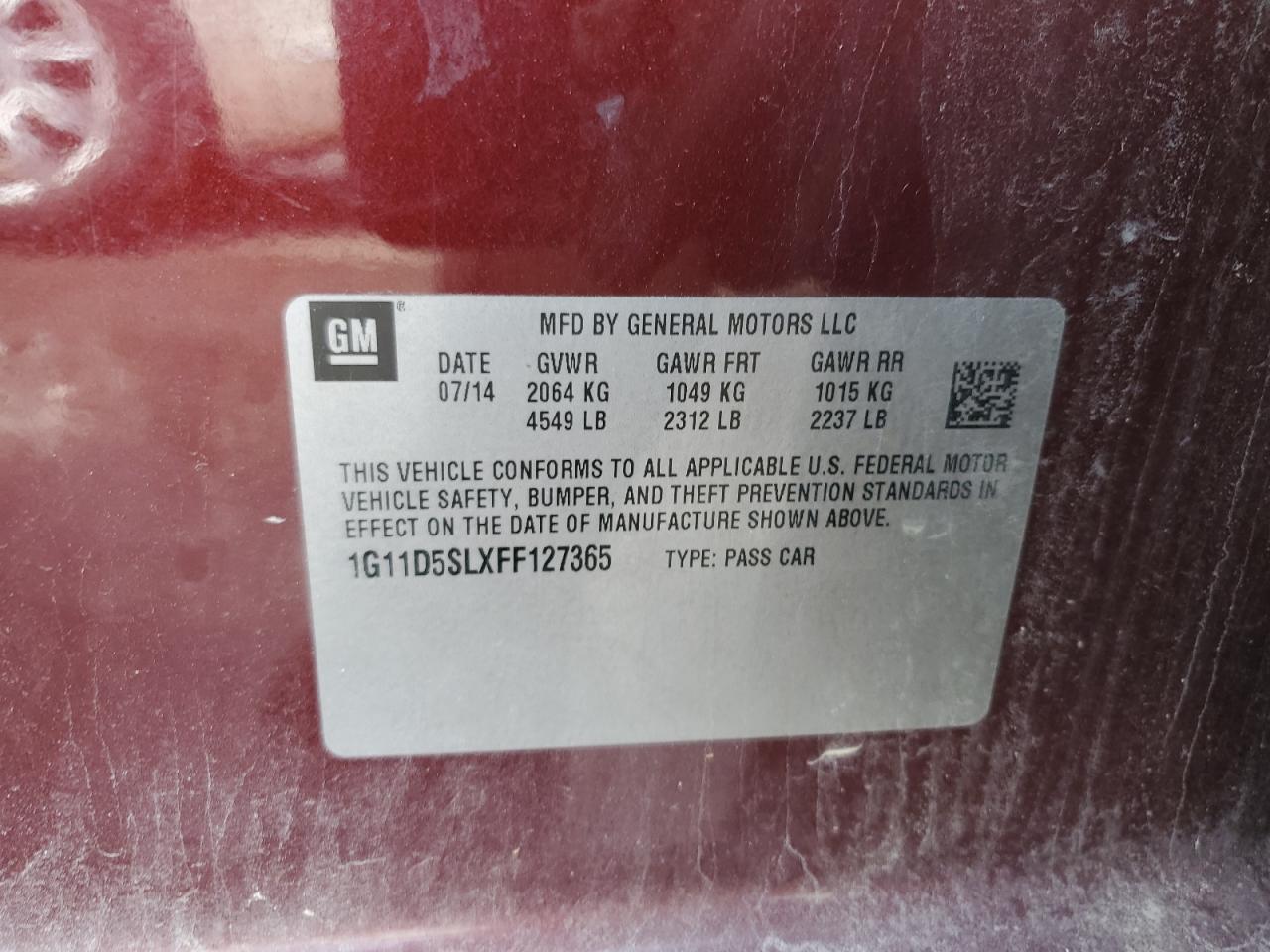 2015 Chevrolet Malibu - Image 12