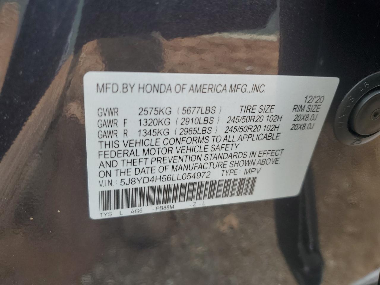 2020 Acura MDX - Image 15