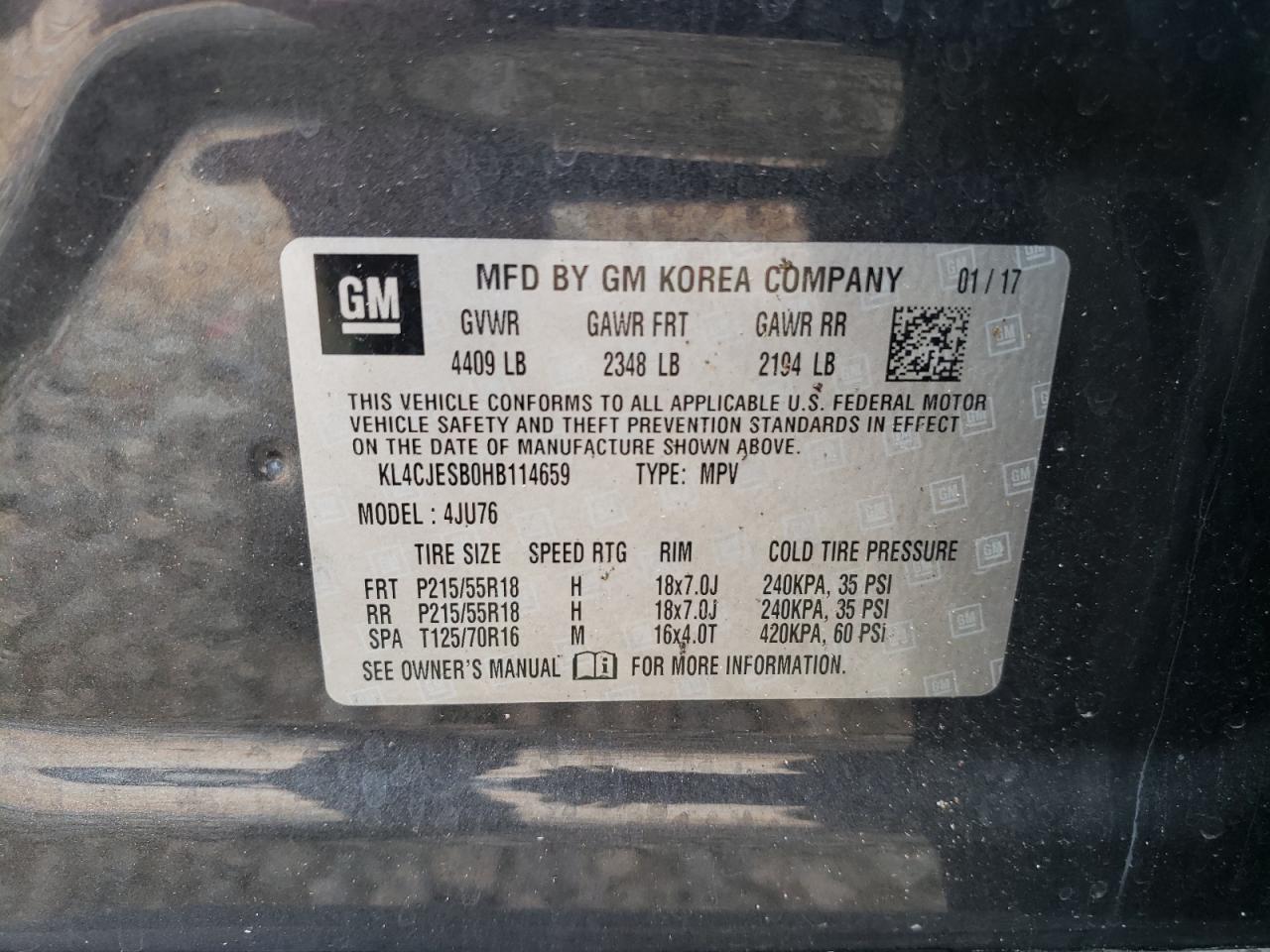 2017 Buick Encore - Image 16