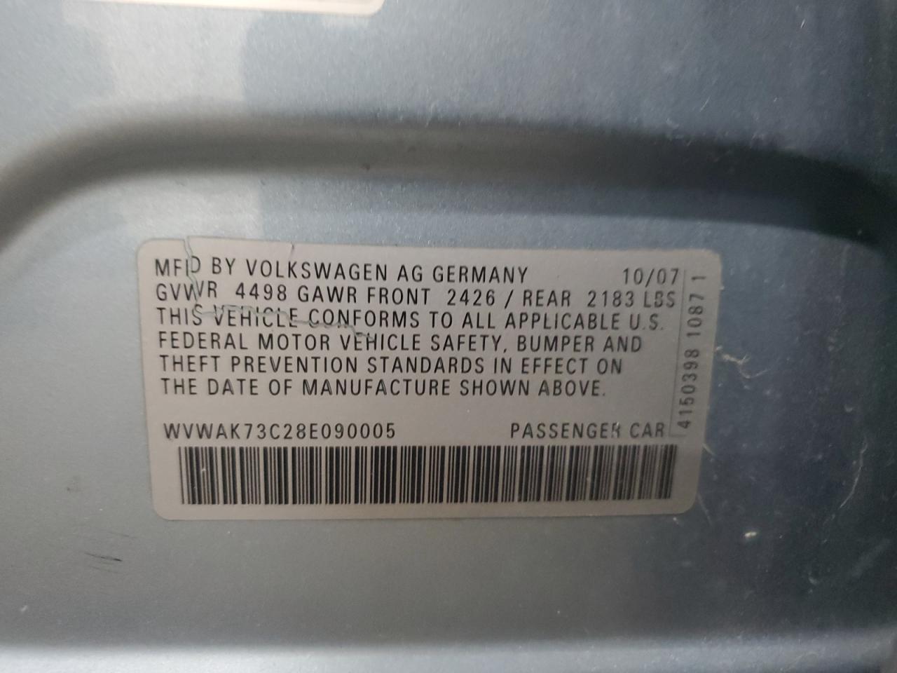 2008 Volkswagen Passat - Image 12