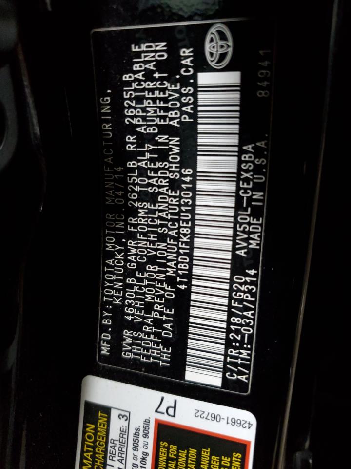 2014 Toyota Camry - Image 12