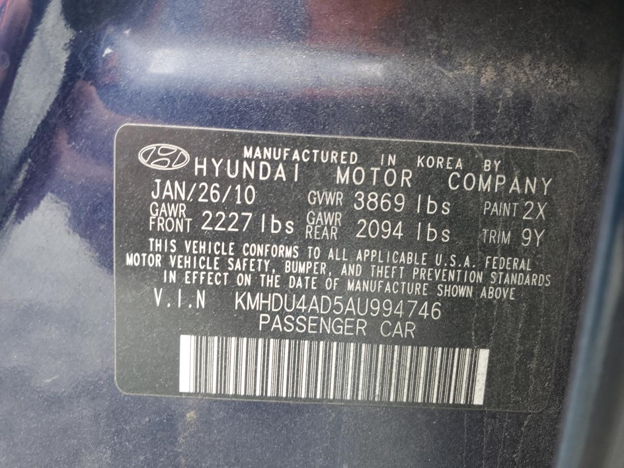 2010 Hyundai Elantra - Image 14