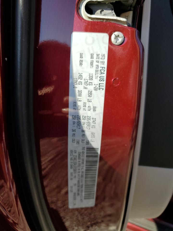 2020 Chrysler Pacifica Touring L VIN: 2C4RC1BG4LR158074 Lot: 47098975