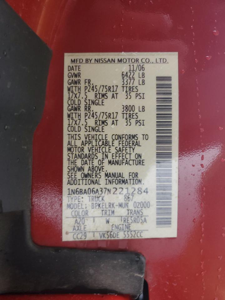 2007 Nissan Titan - Image 13