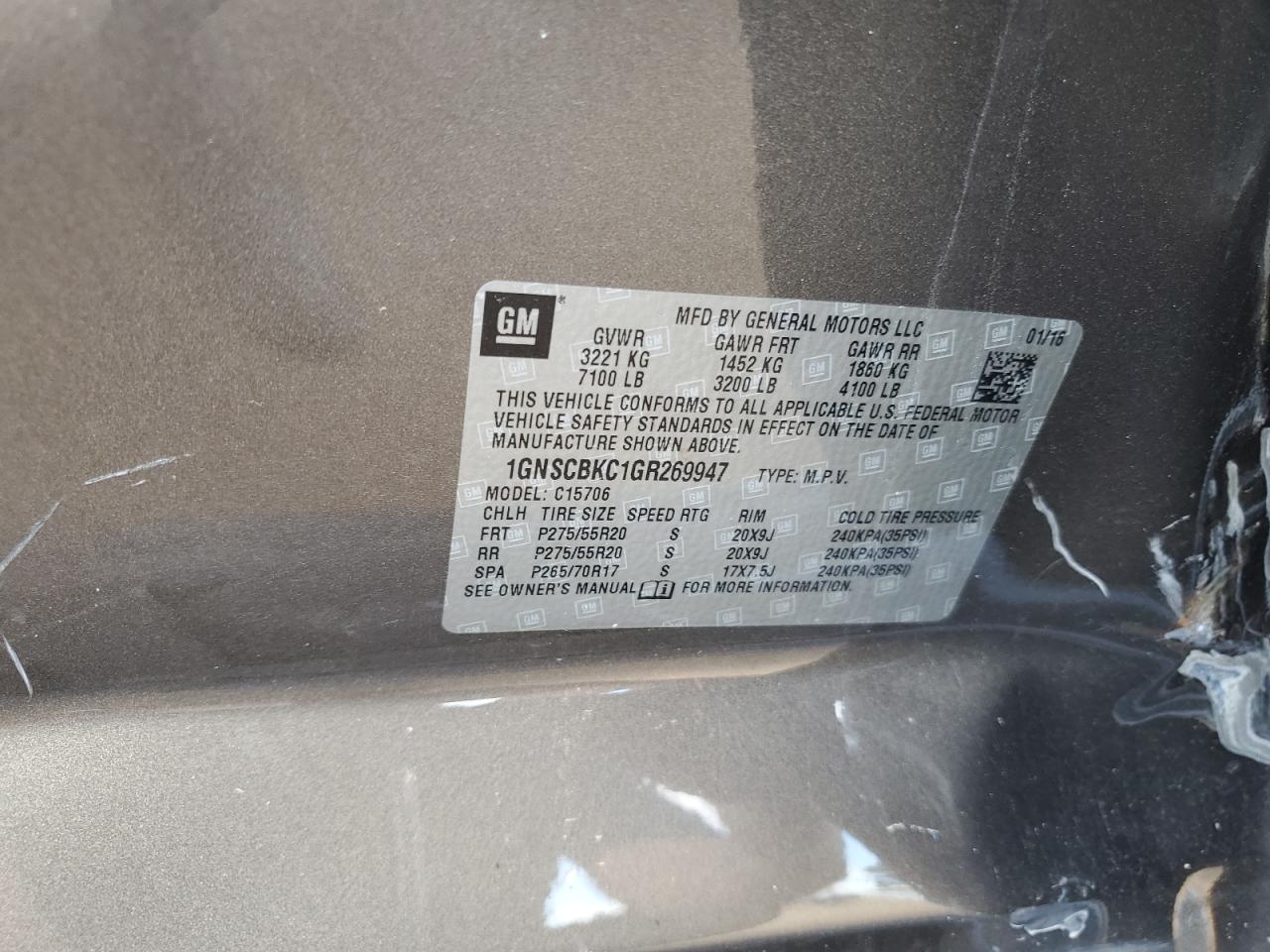 2016 Chevrolet Tahoe - Image 14