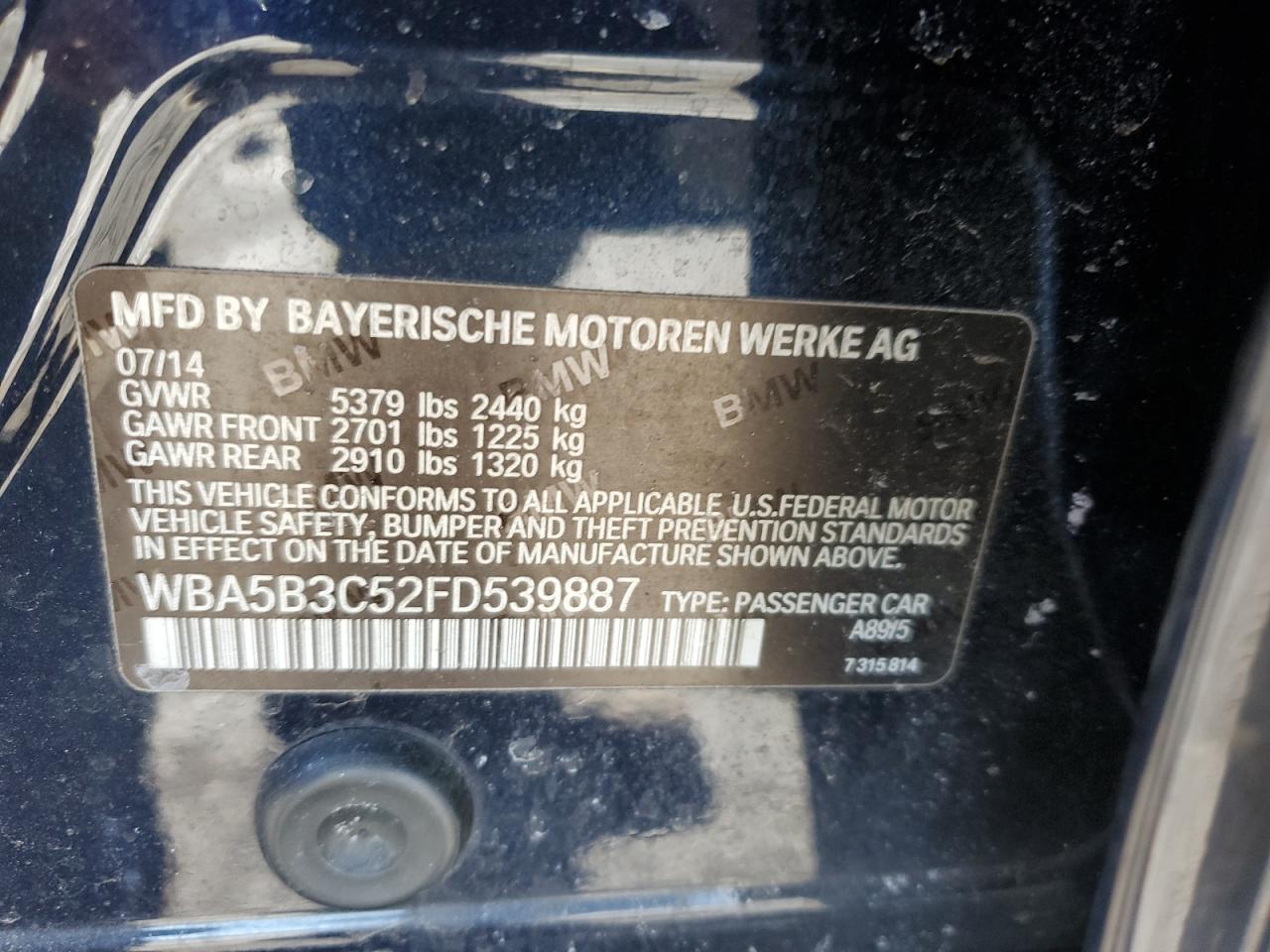 2015 BMW 5er - Image 14