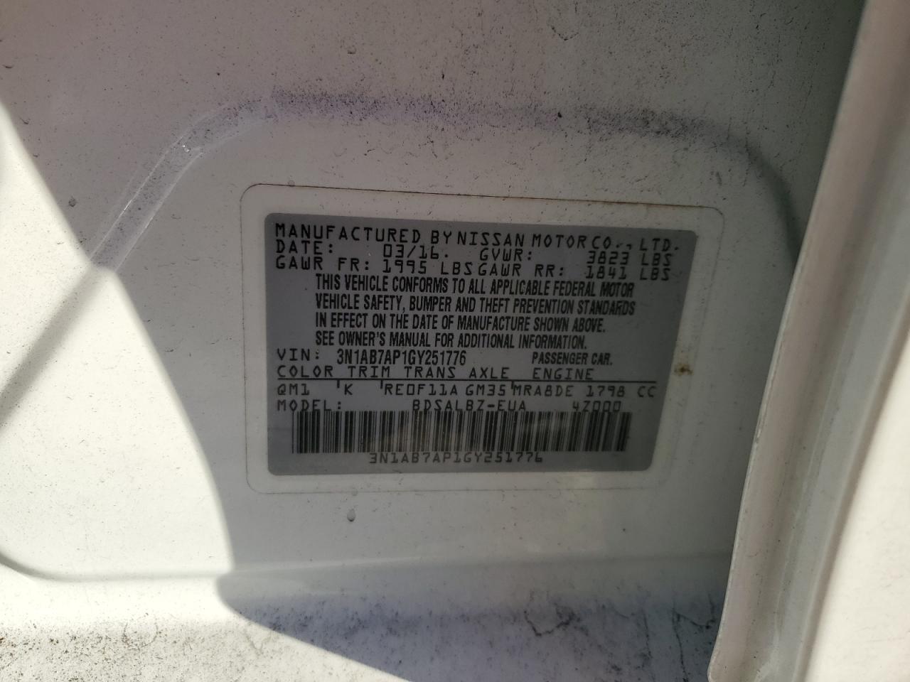 2016 Nissan Sentra - Image 12