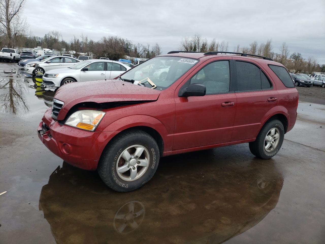 2008 Kia Sorento Ex de vânzare în Woodburn, OR - Front End