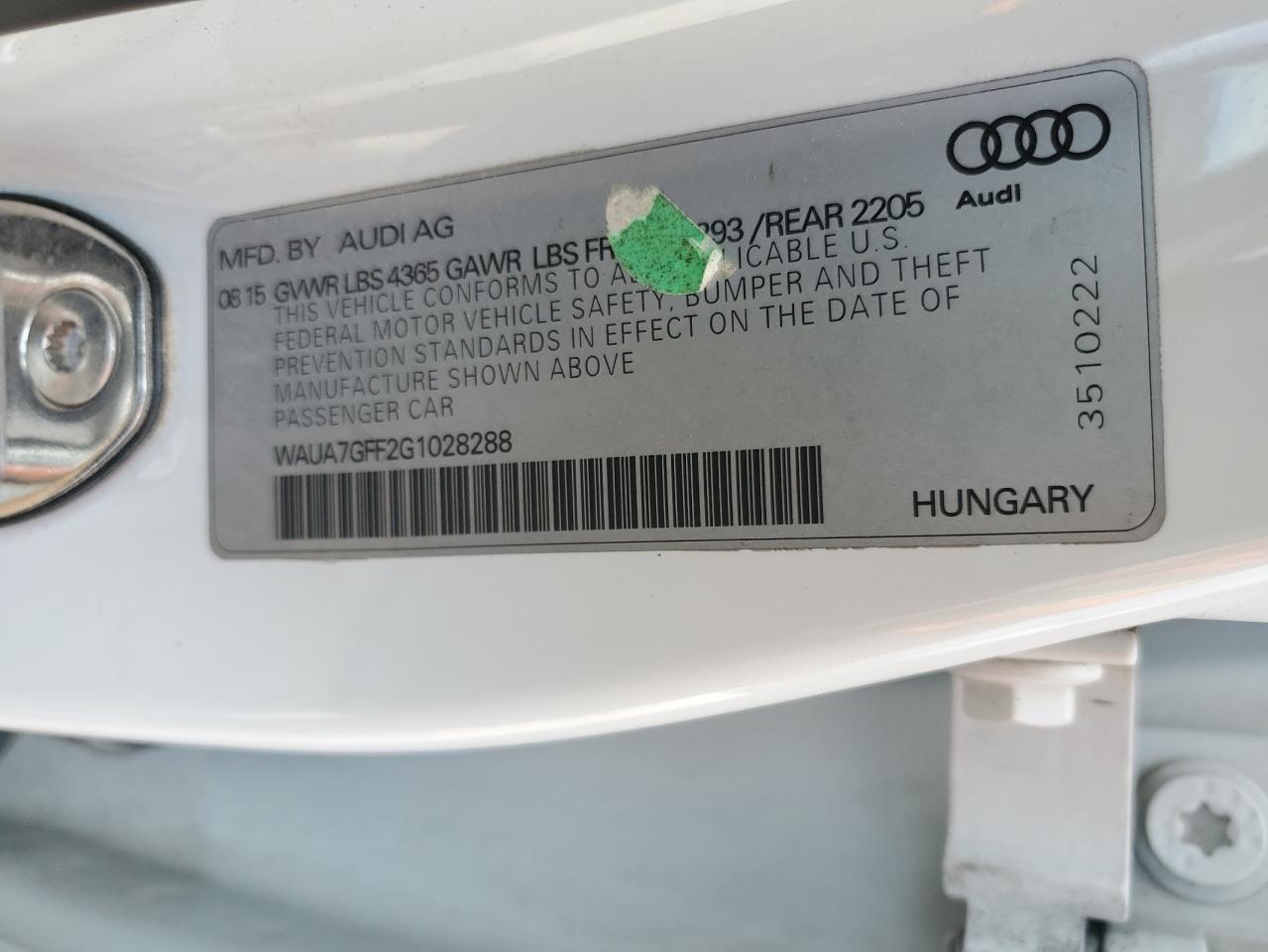 2016 Audi A3 - Image 14
