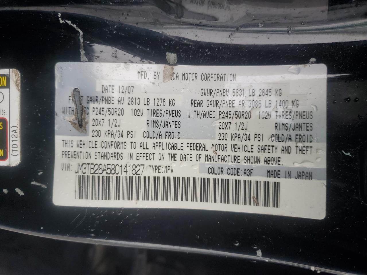 2008 Mazda CX-9 - Image 14
