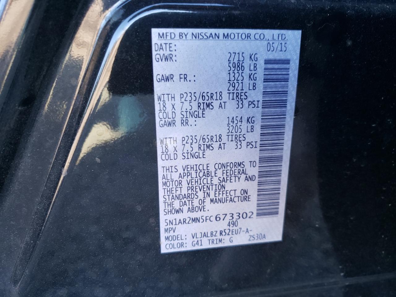 2015 Nissan Pathfinder - Image 13