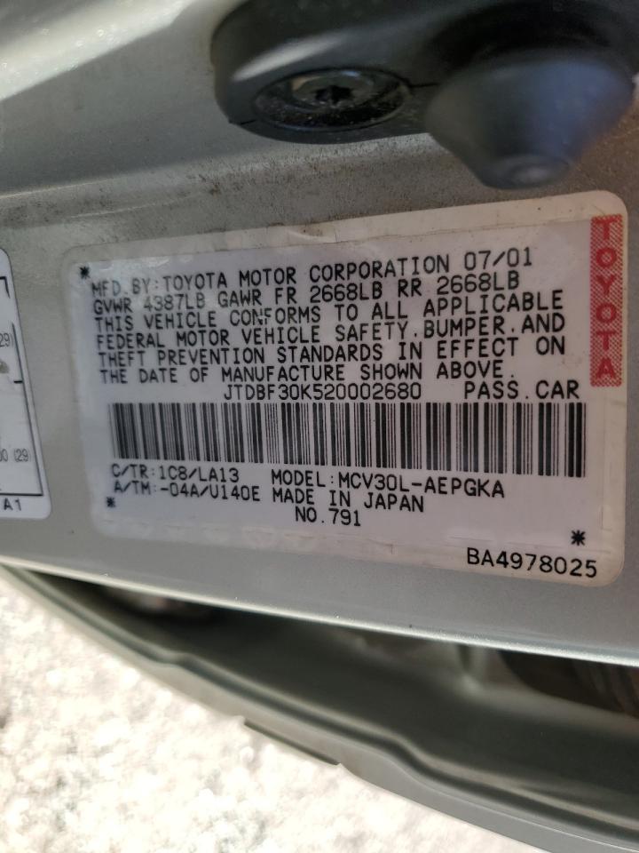 2002 Toyota Camry - Image 12