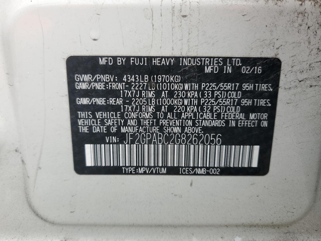 2016 Subaru XV - Image 16
