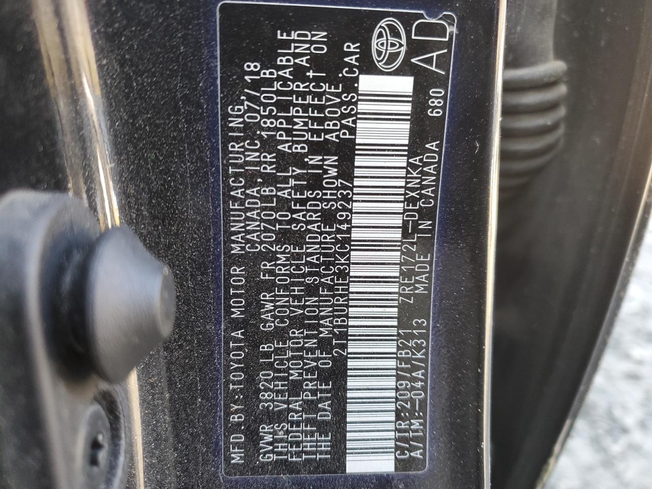 2019 Toyota Corolla - Image 13