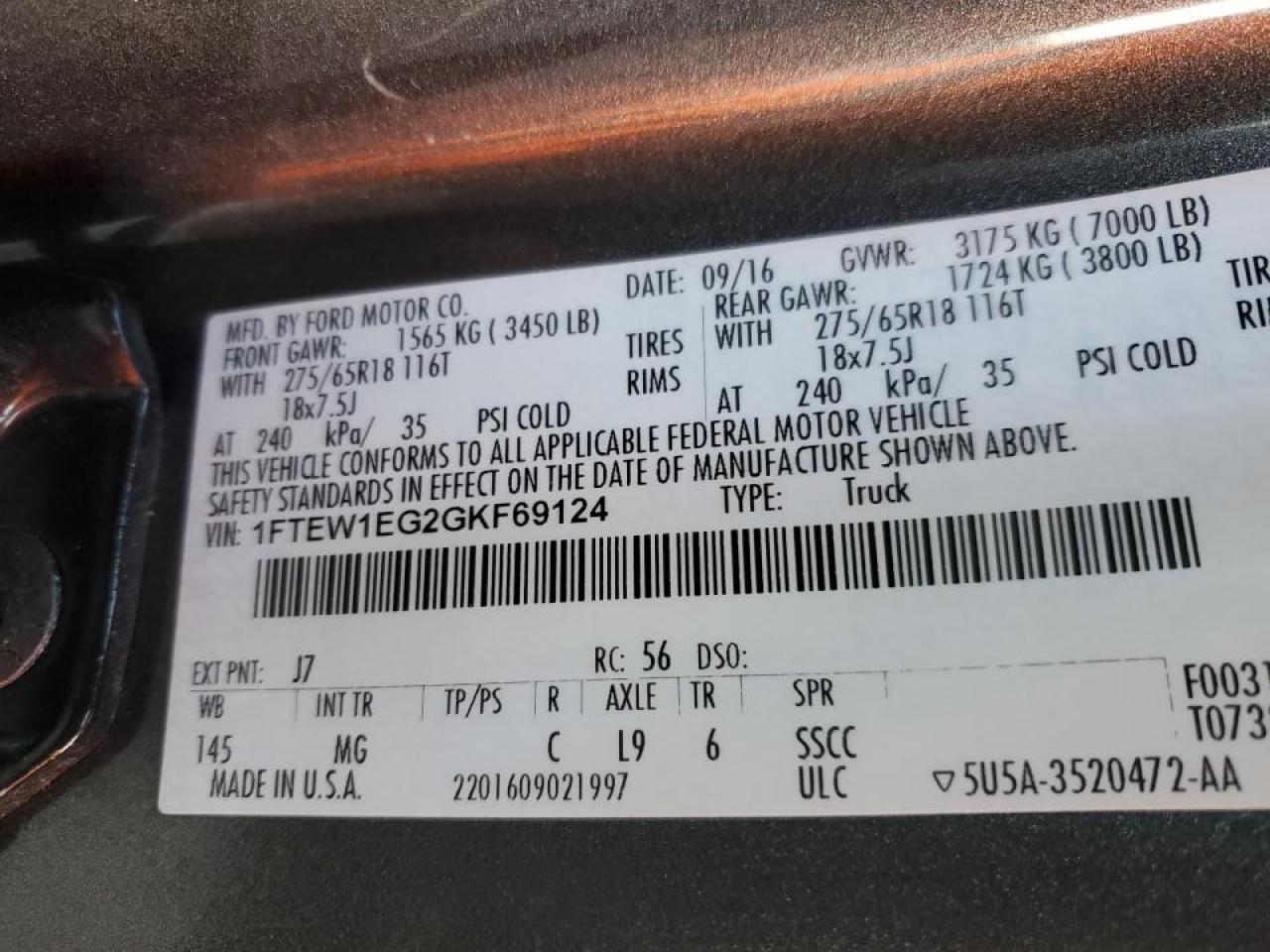 2016 Ford F-150 - Image 13