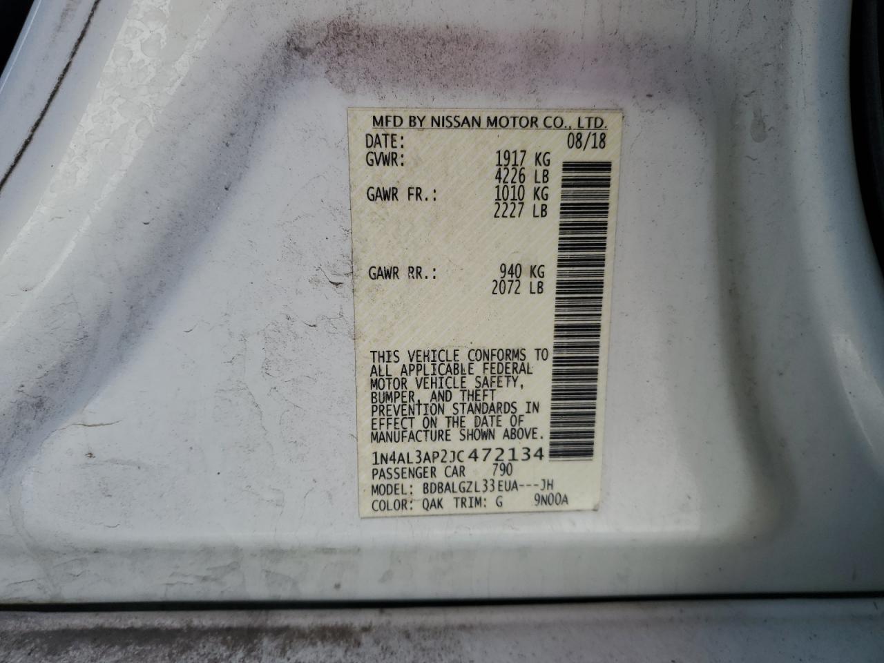 2018 Nissan Altima - Image 12