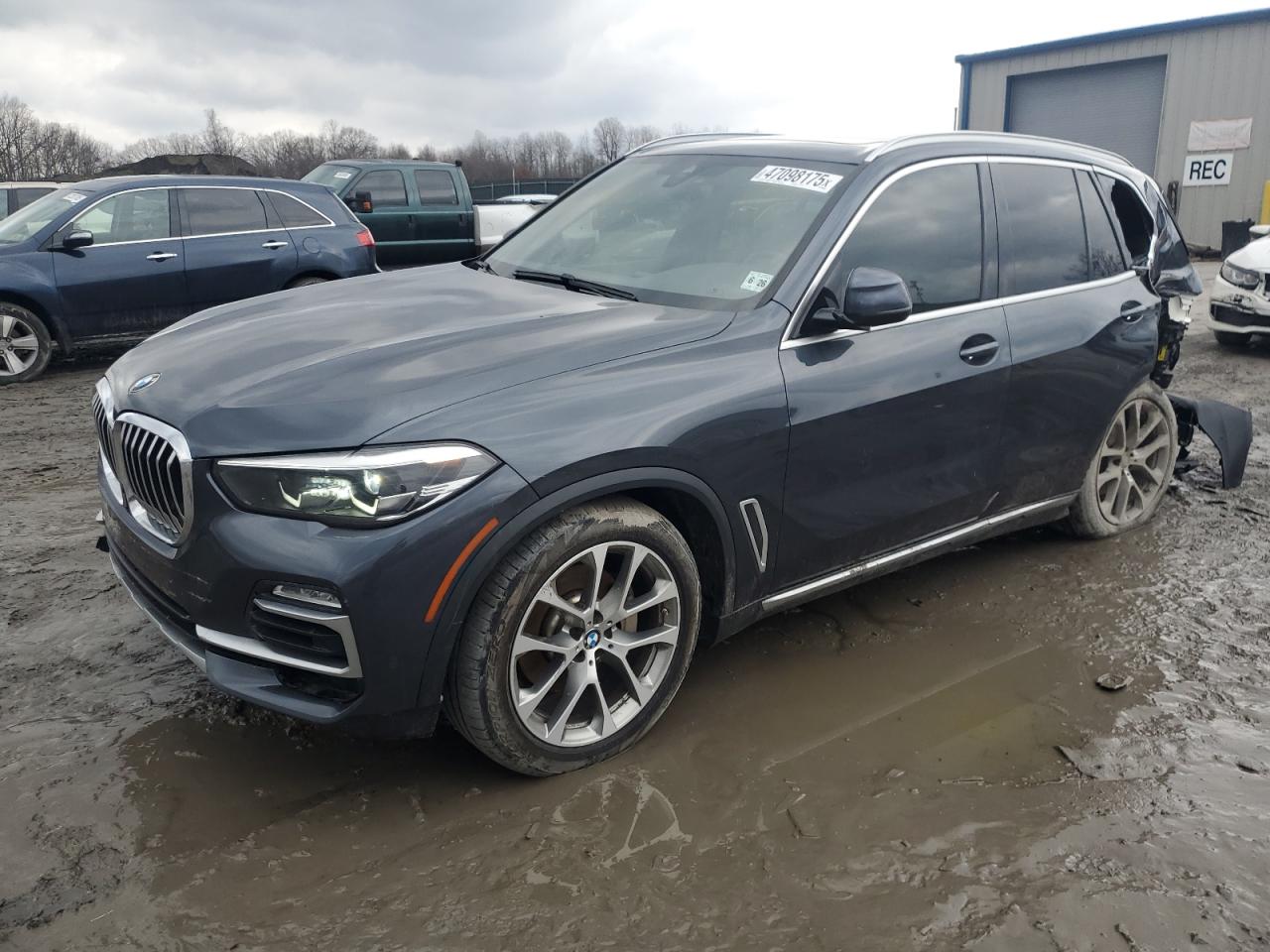 2021 Bmw X5 Xdrive40I იყიდება Duryea-ში, PA - Rear End