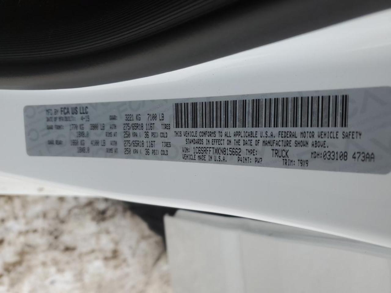 2019 RAM 1500 - Image 12