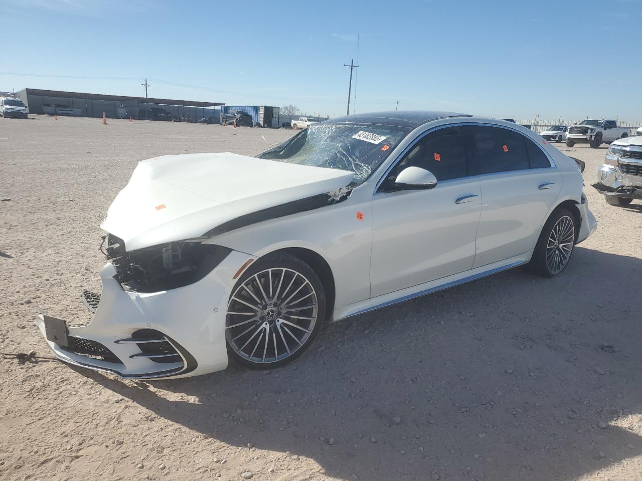 2022 Mercedes-Benz S 500 4Matic продається в Andrews, TX - Front End