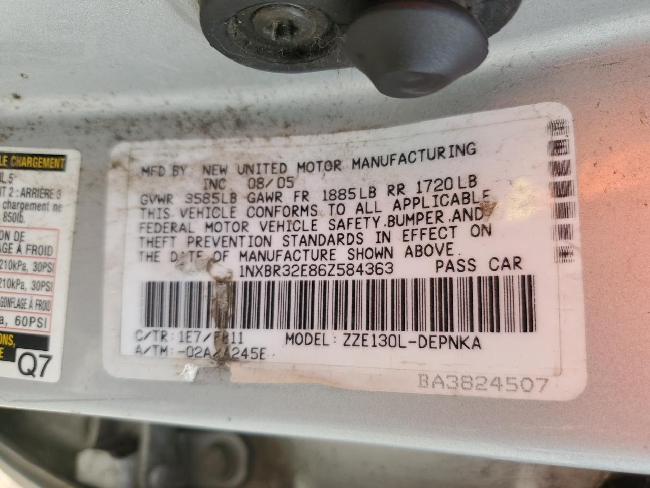 2006 Toyota Corolla - Image 15
