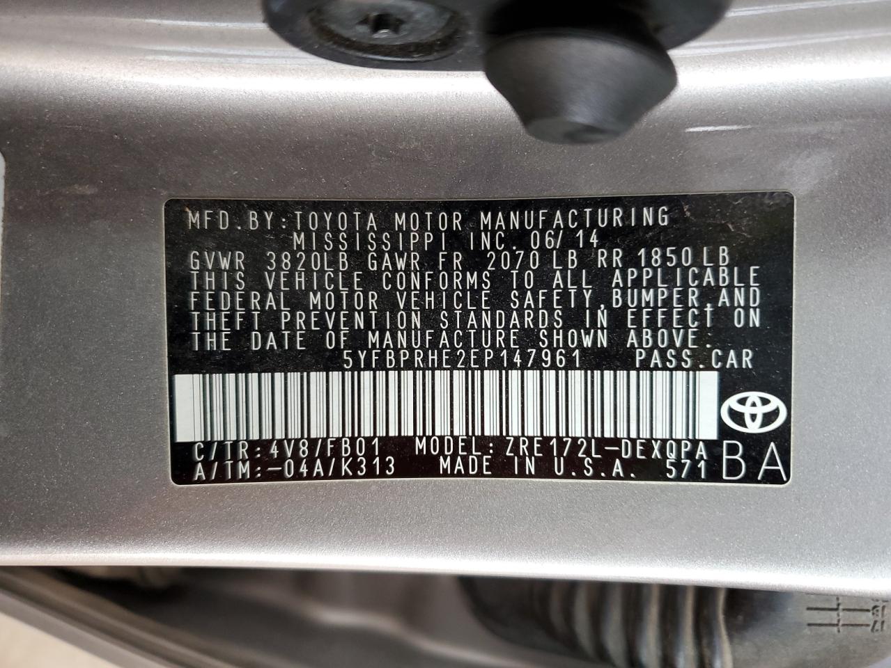 2014 Toyota Corolla - Image 12