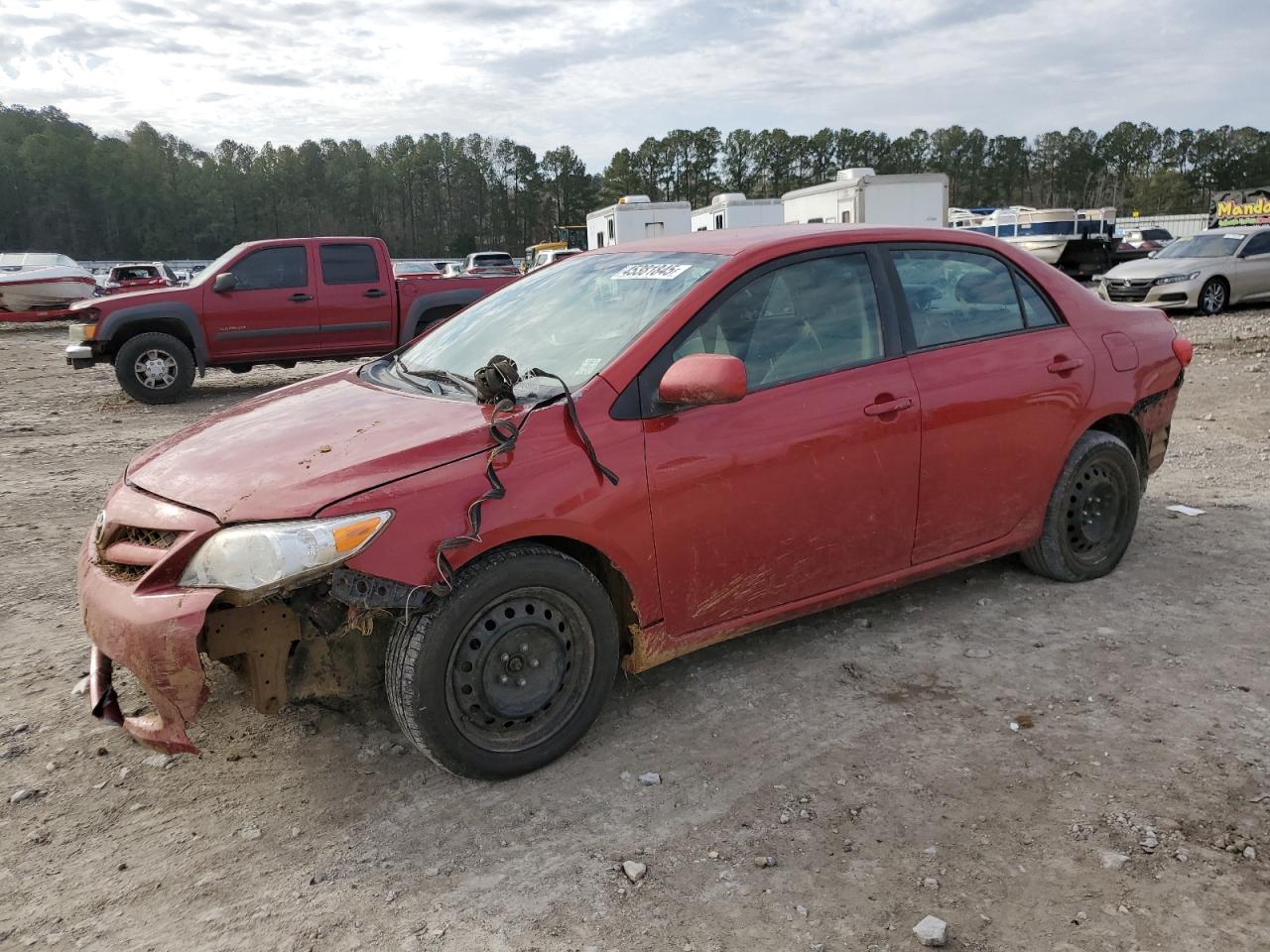 2012 Toyota Corolla Base იყიდება Florence-ში, MS - Burn