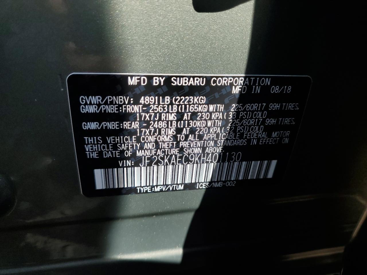 2019 Subaru Forester - Image 13